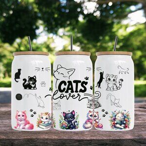 16 oz CAN TUMBLER WITH BAMBOO LID